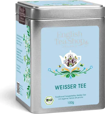 Produktbild von ETS - Weißer Tee, BIO, Loser Tee, 100g Dose