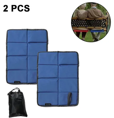 Produktbild von Wandersitzkissen, faltbares Sitzkissen, faltbares Stadionsitzkissen – wasserdichte Camping-Schaumstoffmatte – Tribünensitzkissen für Outdoor-Aktivitäten, Reisen, Picknicks und Rucksacktouren
