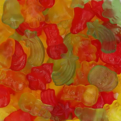 Produktbild von Yummi Yummi Fruchtgummi Weihnachtsmischung 1kg