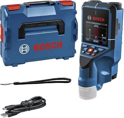 Immagine prodotto di Scanner a parete Bosch Professional D-Tect 200 C, tecnologia radar, incl. L-BOXX, senza batteria/caricabatteria, 0601081608