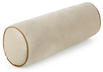 Zdjęcie produktu dla Poduszka dekoracyjna wałek GAJA 45x15 cm jasnobeżowa
