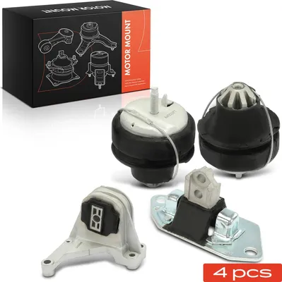 Image de Frankberg 4x Support Moteur Droit pour Volvo S60 I S80 I V70 2 Break XC70 295 XC90 275 2.4L