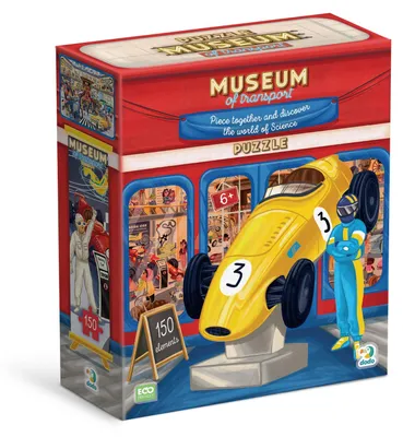 Produktbild von Puzzle mit 150 Teilen, Museum für Transportwesen Dodo