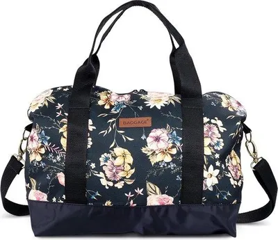 Obrázok produktu pre Uniqoos® športová taška pre ženy – vhodná ako príručná batožina a športová taška, rozmer 48 x 33 x 15 cm, nastaviteľný ramenný popruh, vnútorné vrecko na zips