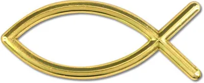 Immagine prodotto di Pesce decorativo oro 30x12mm 15 pezzi