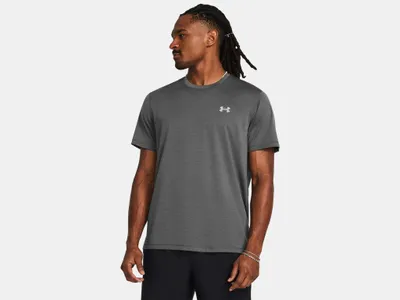 Produktbild von Under Armour Launch Kurzarm-t-shirt Grau L / Regular Mann Grau L