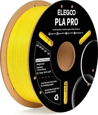 Produktbild von ELEGOO PLA PRO -1.75mm-1KG-Cardboard Spool-Yellow
