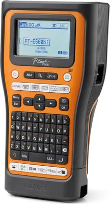 Immagine prodotto di Brother PTE560BTVPQL1 Stampante per etichette a trasferimento termico 180 x 180 DPI 20 mm/sec Con e senza fili HSE/TZe Bluetooth QWERTY