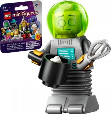 Produktbild von 71046 – LEGO Minifigures – ROBOTER-Diener col26-9 / Weltraum Serie 26