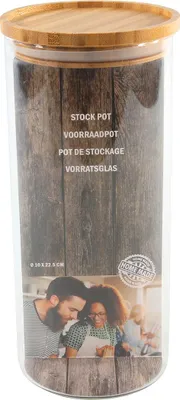 Produktbild von Vorratsglas mit Deckel Ø 10 x 22,5 cm neuetischkultur