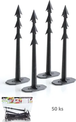 Produktbild von Erdnägel Unkrautvlies Bodenanker 50 Stück 20.9 cm Erdanker für Gartenvlies Unkrautvlies
