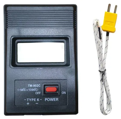Digital-Thermometer -50 bis 1300 °C, K-Typ, 2 Sonden