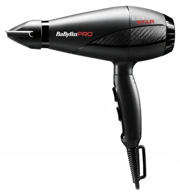 Produktbild von Professioneller Babyliss Pro 2200W Haartrockner Ionisation, Konzentrierdüsen