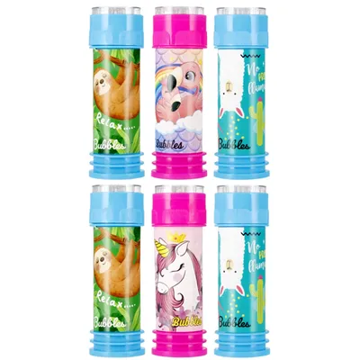 Produktbild von Seifenblasen mit Spiel 55 ml MY BUBBLE 6 Stück