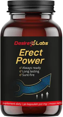 Produktbild von Desire Labs Erect Power™ (Unterstützung der sexuellen Funktion, Verbesserung der Libido) 90 Kapseln