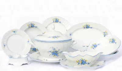 Produktbild von Esszimmergarnitur Thun Bernadotte, 25 Teile