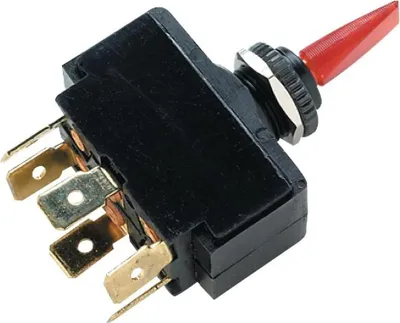Produktbild von Seachoice Kippschalter Ein/aus/ein Schwarz  Schwarz One Size