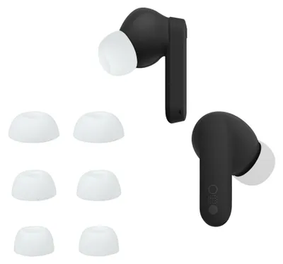 Produktbild von kwmobile 6x Silikonaufsätze für CMF by Nothing Nothing Ear (a) - Ersatz Ohrstöpsel in 3 Größen - Ear Tips für In-Ear Kopfhörer - Zubehör Ersatzpolster