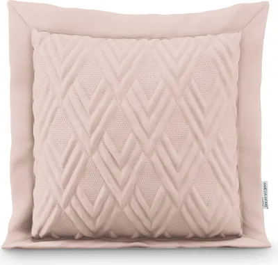 Produktbild von Kissenbezug 2er Set mehre Größen / Farben Wohnzimmer Deko Dekokissen 45x45 cm Puderrosa
