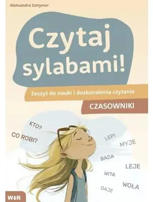 Immagine prodotto di Zeszyt do nauki czytania Czytaj sylabami! Czasowniki