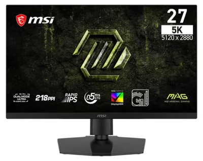 Produktbild von Gaming-Monitor MSI MAG 271KPD7, 27 Zoll, 5K, Rapid IPS, 300 Hz, HDMI/DP, Pivot