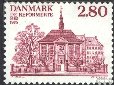 Produktbild von Briefmarken Dänemark 1985 Mi 828 (kompl.Ausg.) postfrisch Reformierte Kirche