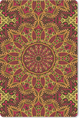 Produktbild von MuchoWow® Mauspad Mousepad Muster - Mandala - Pflanzen 40x60 cm - Mousepads - Maus Mat - Pad - Mausunterlage - Schreibtisch Accesoire
