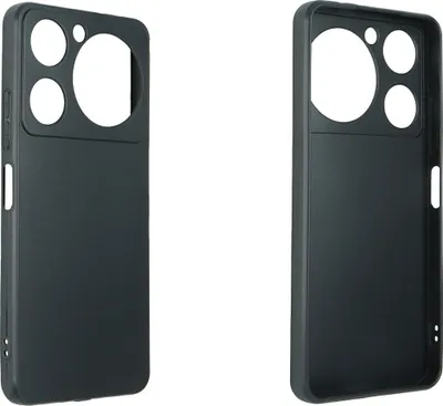 Immagine prodotto di caseroxx custodia protettiva in TPU compatibile con Nubia Music, custodia in gomma per cellulare nera