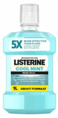 Productafbeelding van Listerine Mondwater Coolmint Mild (1000 ml)
