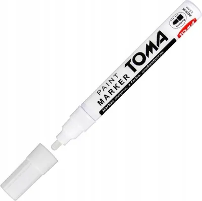 Zdjęcie produktu dla Marker Olejowy Toma Biały (12) To-440