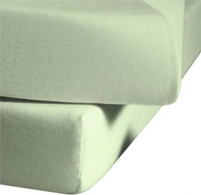 Produktbild von Fleuresse Mako-Jersey-Spannlaken Jenny C Farbe jade 7059