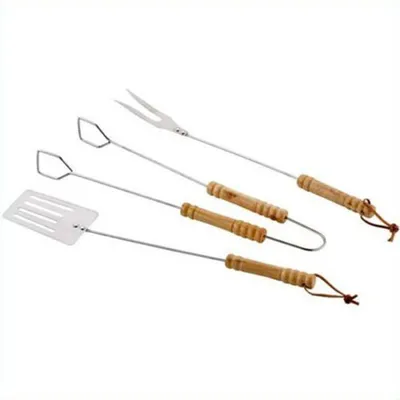Zdjęcie produktu dla KOMPLET SZTUĆCÓW DO GRILLOWANIA 3-SZTUKI, dł. 42 cm - 15700