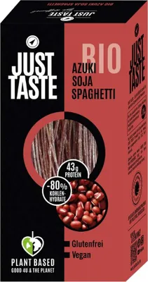 Obrázok produktu pre Just Taste -sójové špagety Azuki - 250g