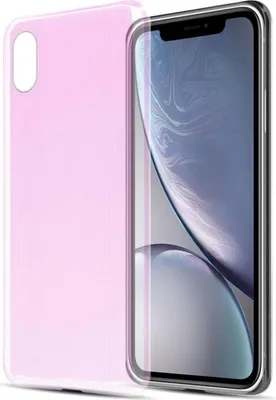 Produktbild von Cadorabo Hülle für Apple iPhone XR Schutz Hülle in Pink Schutzhülle TPU Silikon Cover Etui Case