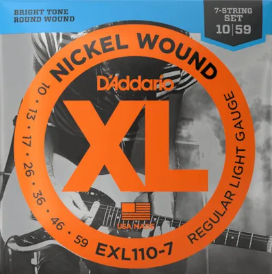 Immagine prodotto di D'Addario EXL110-7 - luce normale (010-059) - 7 corde