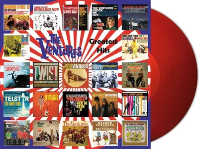 Produktbild von The Ventures: Greatest Hits (180g) (Red Vinyl)