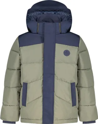 Produktbild von Grüne Kinderjacke: Wasserabweisend & Umweltfreundlich mit Kapuze