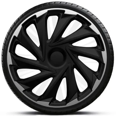 Immagine prodotto di 15" MISANO Argento-Nero set di 4 coperchi