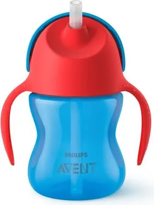Produktbild von Philips AVENT SCF798/00 Strohhalmbecher, Konvertible Flasche/Tasse, 1 Monat( e), Mehrfarbig, Abziehbarer Deckel, Indonesien, 300 ml