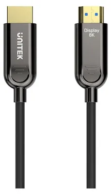 Productafbeelding van HDMI 2.1 optische kabel, AOC, Unitek C11085GY01, 10 meter