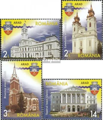 Produktbild von Briefmarken Rumänien 2013 Mi 6773-6776 (kompl.Ausg.) postfrisch Rumänische Städte