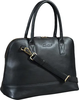 Produktbild von Benthill Handtasche Damen Leder Groß | Henkeltasche aus hochwertigem Rindsleder | Echt-Leder Vintage Frauen Schultertasche | Umhängetasche