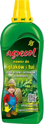 Obrázek produktu pro Hnojivo pro jehličnany a ostřice a okrasné stromy a keře AGRECOL 0,75 l