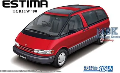 Zdjęcie produktu dla AOSHIMA AO05753 Toyota TCR11W ESTIMA TWIN MOON ROOF '90