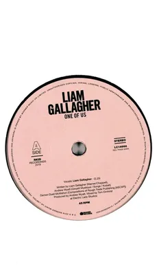 Immagine prodotto di Liam Gallagher - Uno di noi in vinile