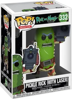 Produktbild von Rick and Morty - Pickle Rick (With Laser) 332 - Funko Pop! - Vinyl Figur