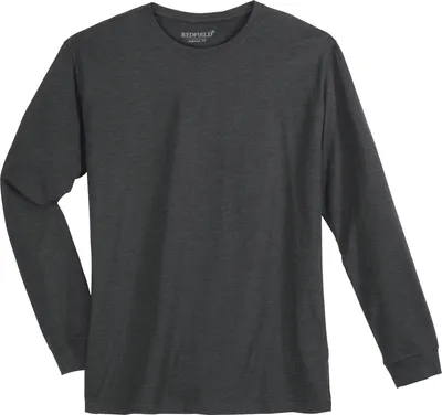 Produktbild von Redfield Langarmshirt anthrazit melange Übergröße