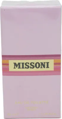 Produktbild von Missoni Eau De Toilette, Frauen, 50 ml, Nicht nachfüllbare Flasche, Lilie, Orange, Birne, Rosa Pfeffer, Freesie, Heliotrop, Pfingstrose, Rose, Zedernholz, Moschus, Holz