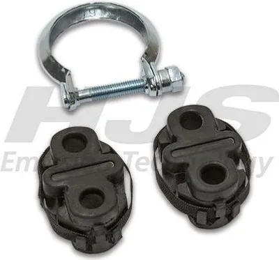Produktbild von HJS 82 22 9022 Montagesatz Auspuffanlage Abgasanlage für CITROËN BERLINGO (B9) passend für PEUGEOT PARTNER Tepee PARTNER Kasten