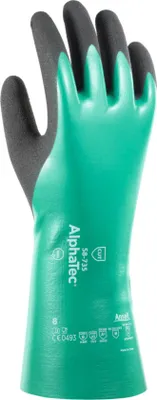 Immagine prodotto di Coppia di guanti di protezione chimica Ansell AlphaTec 58-735, misura guanti: 9